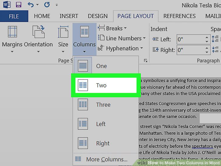How to insert columns in word for mac free